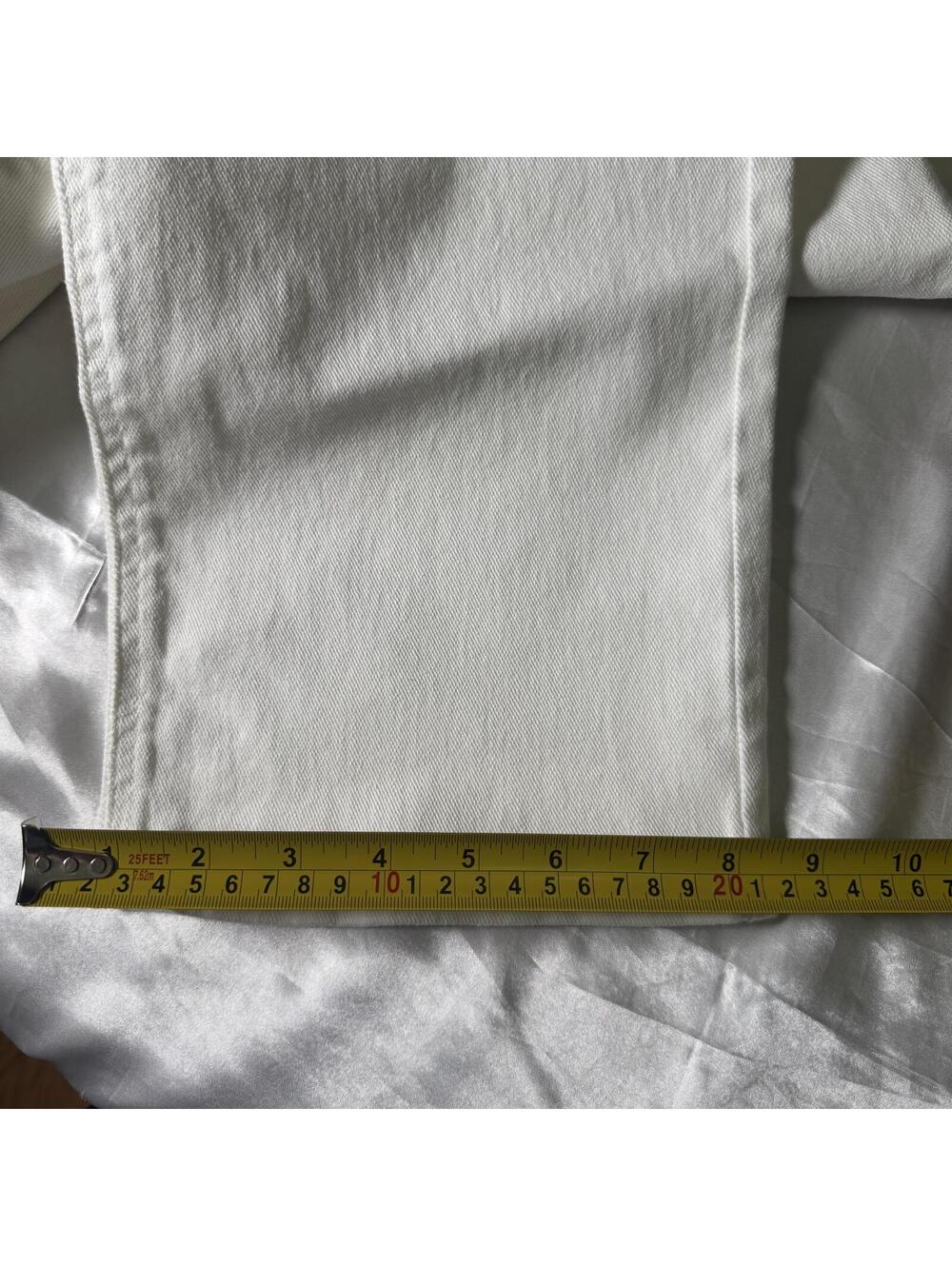 Scotch & Soda Amsterdam High Rise Slim White Jeans Women’s Size 12 NWT Stretch - Picture 8 of 8